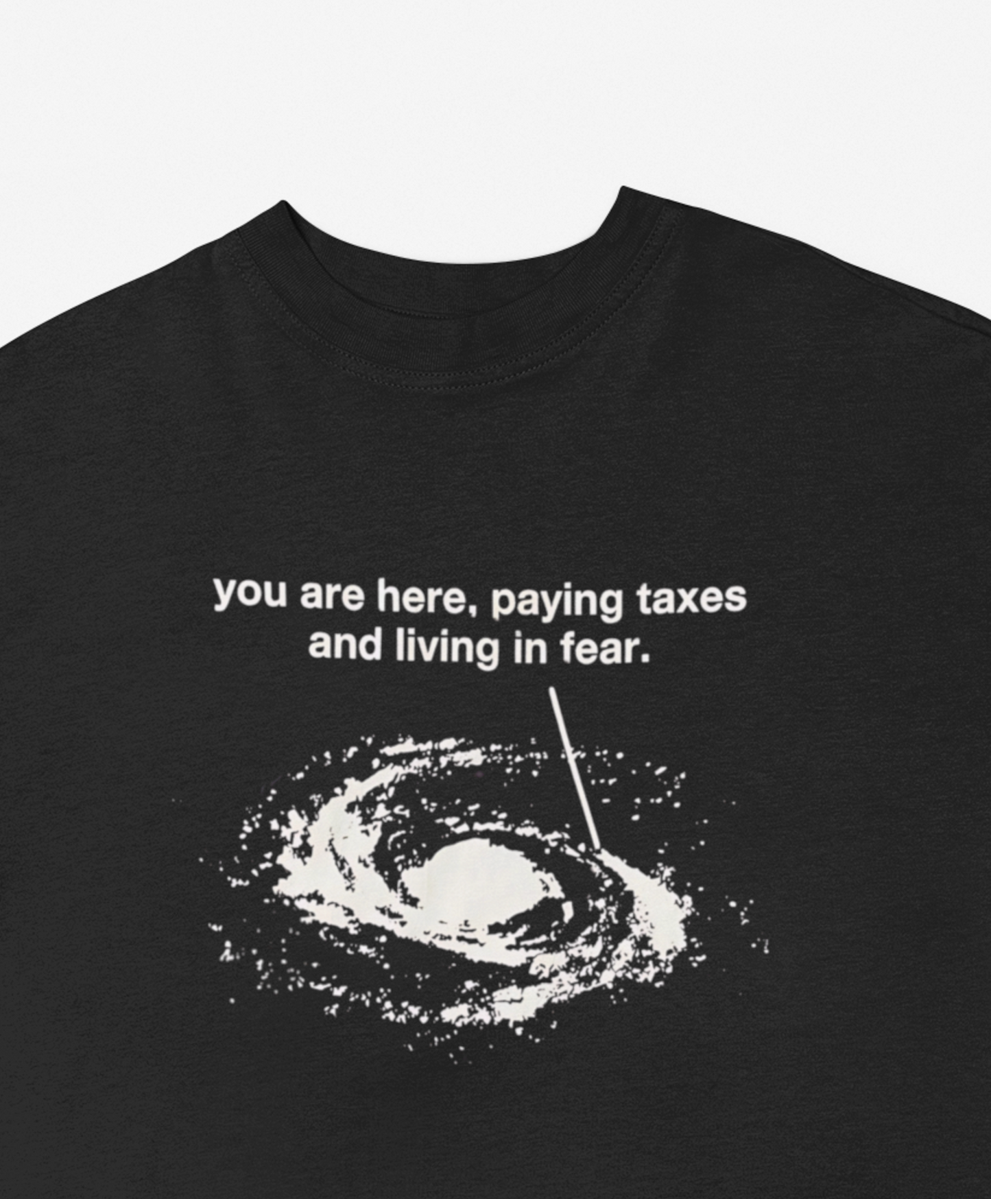 you are here paying taxes and living in fear