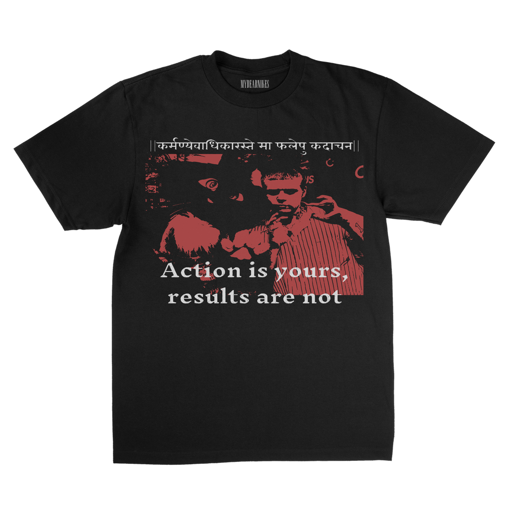 Action is yours sanskrit script