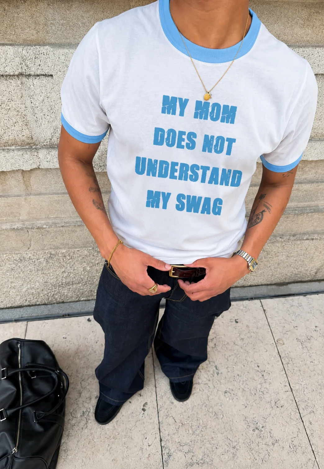 my mom does not understand my swag