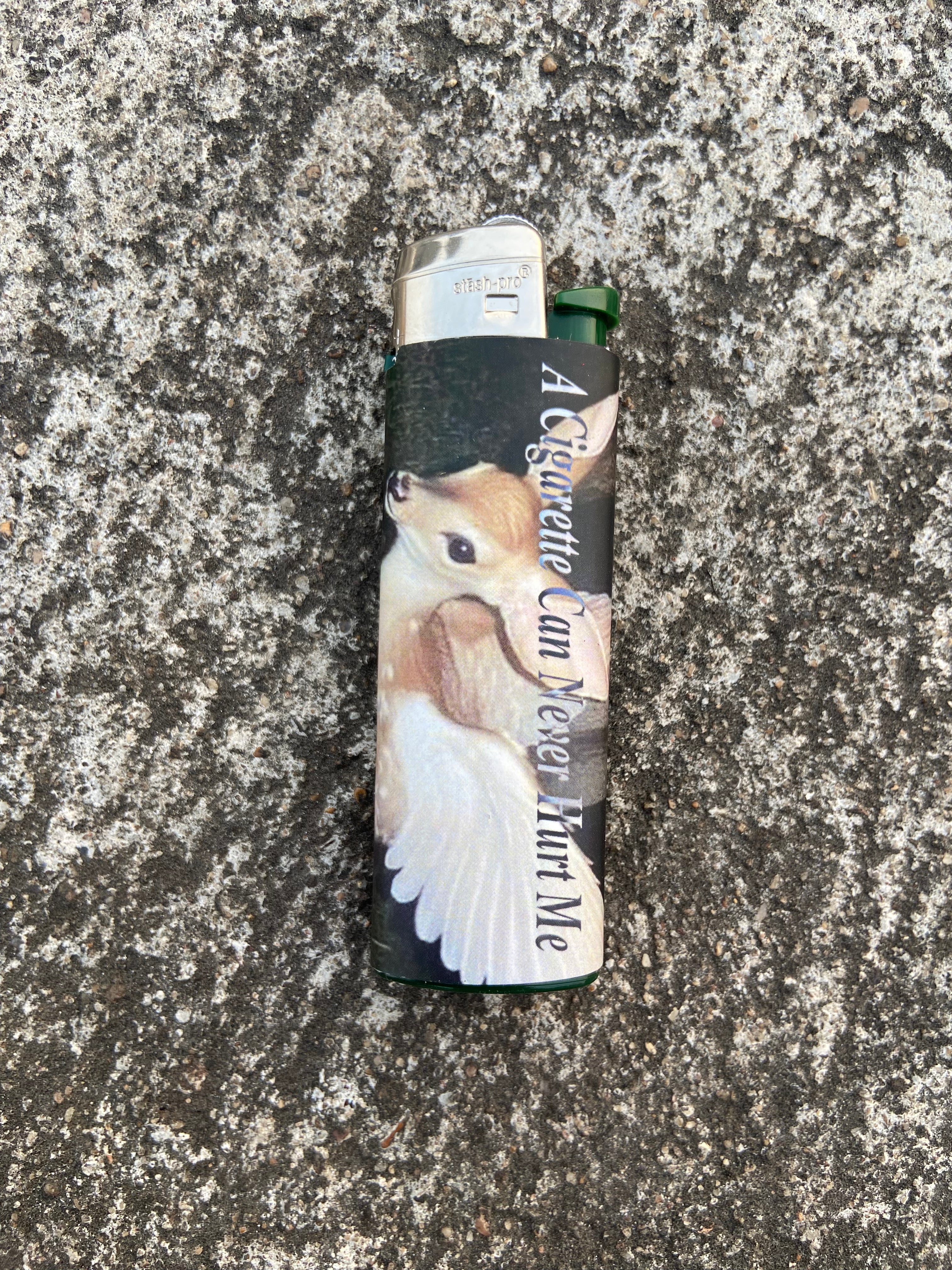 Cigarette can never hurt me